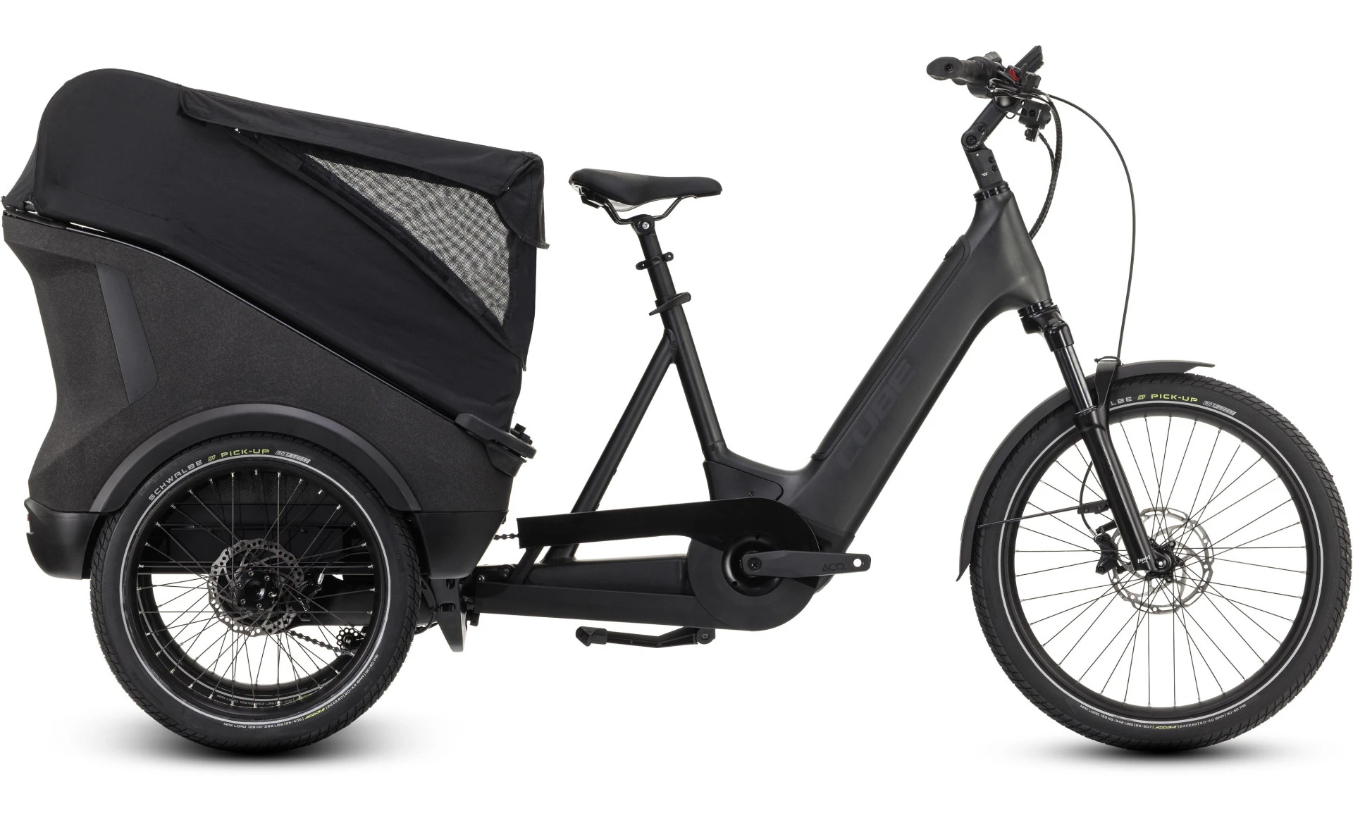 cube hybrid électrique cargo noir